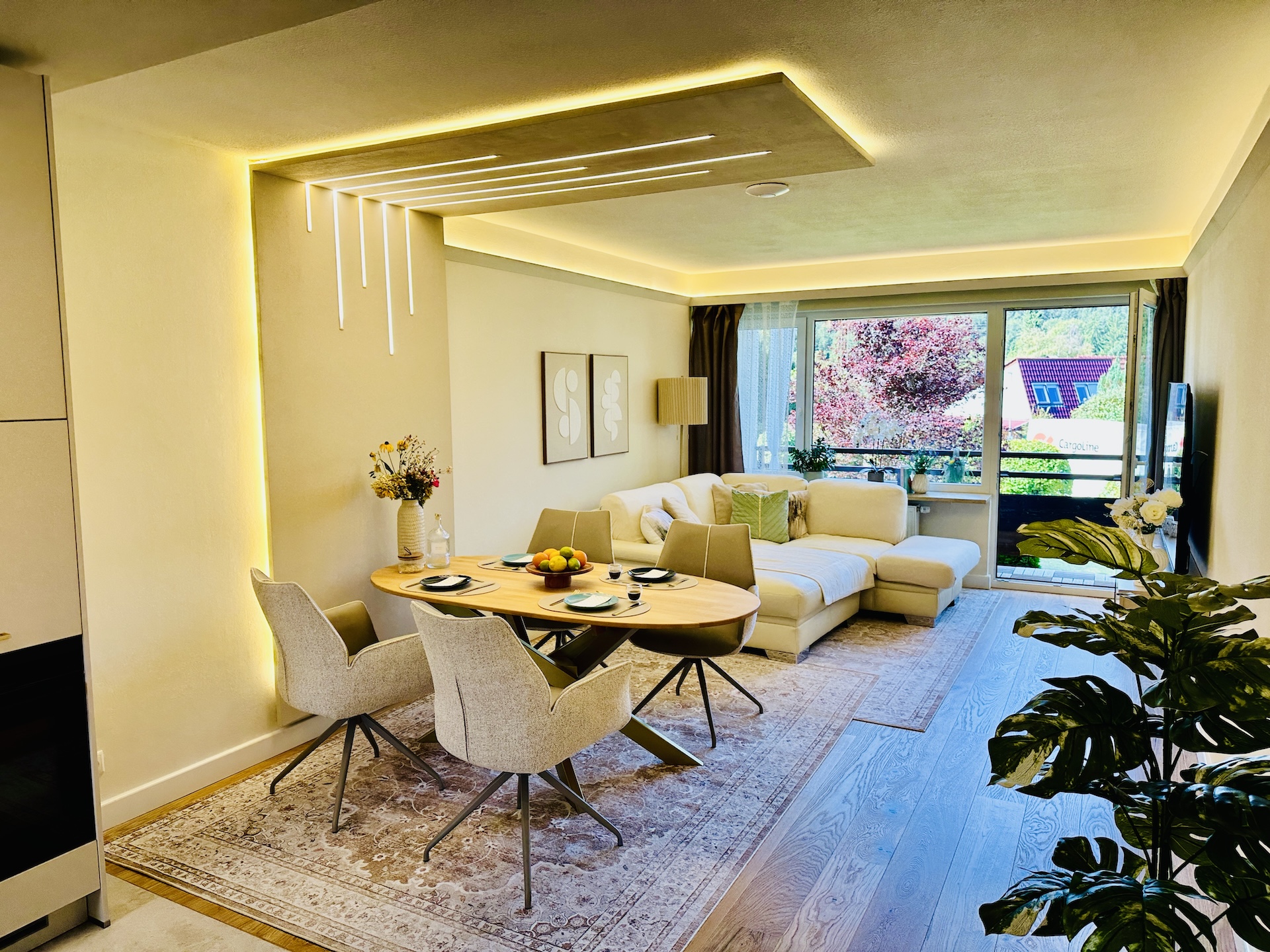 Ferienwohnung Berggold Wohnbereich