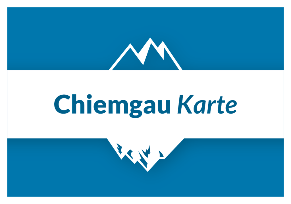 Offizieller Partnerbetrieb Chiemgau Karte
